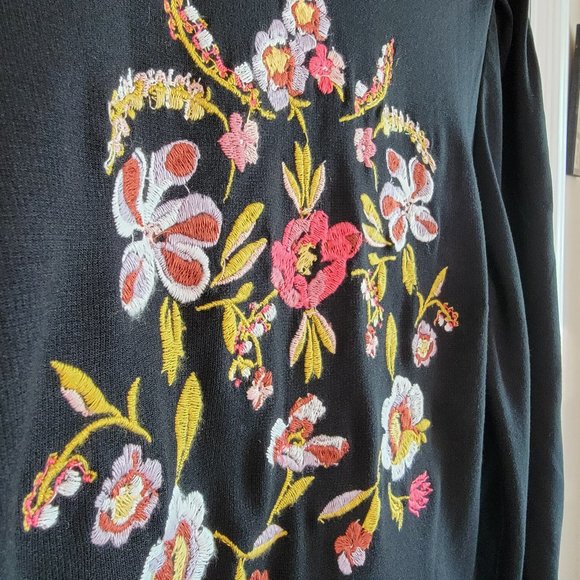 LOFT embroidered boho dress - Picture 6 of 11